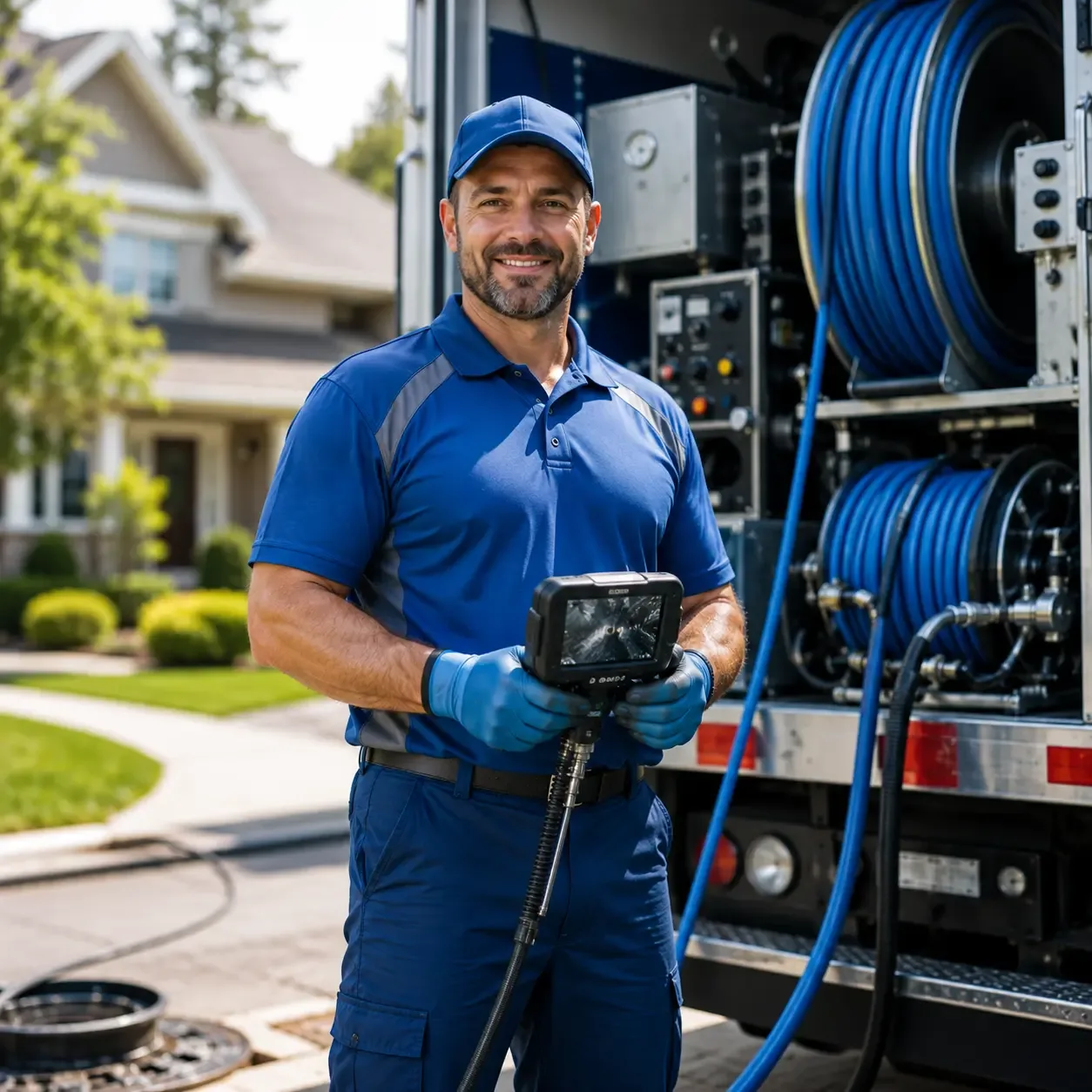 Local outdoor drain cleaning specialists in Sharpsburg, KY